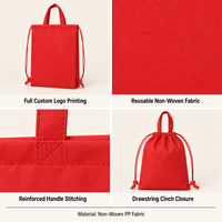Sac à dos de sport portable en non-tissé imperméable avec logo personnalisé, sac à cordon solaire, vente en gros