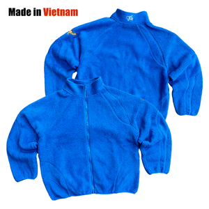 Custom Patchwork Embroidered Hoodless <b>Pullover</b> Sweatshirts Heavyweight Winter Breathable Windproof Sweatshirt <b>Jacket</b> - Product Image 1