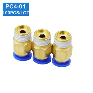 Free shipping Pneumatics Fitting PC4-01 Series Quick Coupling For Hose