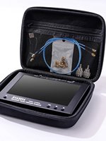 Analyseur de réseau vectoriel large bande 1 MHz-63 GHz, écran 7 pouces, haute précision pour les tests RF et micro-ondes (VNA)