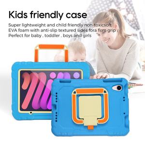 เคสแท็บเล็ตกันกระแทก HGD Kid พร้อมที่จับและขาตั้ง วัสดุ EVA สำหรับ iPad Mini 6 รุ่นปี 2021 ขนาด 8.3 นิ้ว, เคสแท็บเล็ตโฟม EVA แบบ OEM - Product Image 6