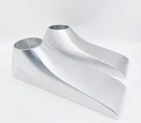 Pièces de moteur personnalisées en petite série, échantillon d'usine, tube de support de tuyau d'échappement de cylindre non standard, cylindre de gaz d'échappement en aluminium