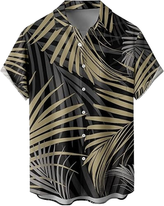 Nueva Camiseta Casual de Verano para Hombre con Logotipo Personalizado, Transpirable, Antiencogimiento, de Secado Rápido, con Diseño Artístico de las Islas del Pacífico, Estilo Aloha para Vacaciones - Product Image 1