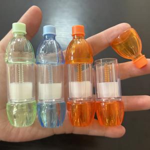 ISMAN Stock vide jus Soda bouteille <span class=keywords><strong>boisson</strong></span> tasse en forme enfants <span class=keywords><strong>baume</strong></span> à lèvres conteneur cosmétique brillant à lèvres emballage <span class=keywords><strong>baume</strong></span> à lèvres Tube 3.5g - Product Image 1