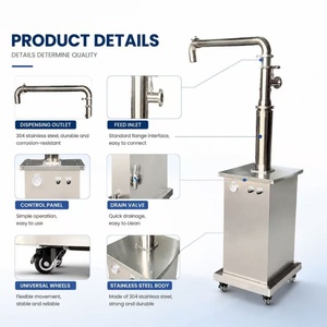 <span class=keywords><strong>ONWIN</strong></span> Halbautomatische Pneumatische Flüssigkeitsabfüllmaschine für Mehrere Materialien, Einfache Bedienung für Verschiedene Industrien (1000ml) - Product Image 2
