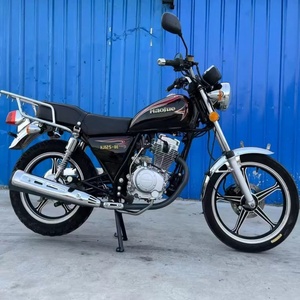 Haojue รถซูซุกิเจ้าชายน้อย GN125ฮ้วยเจ4จังหวะเครื่องยนต์สองจังหวะตามท้องถนนสำหรับผู้ชายสกู๊ตเตอร์แนววินเทจ - Product Image 1