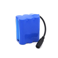 Batterie lithium-ion rechargeable portable haute tension 18650 2200mah 6600mah 14V 14.4V 14.8V 11.1V Haute densité énergétique intégrée