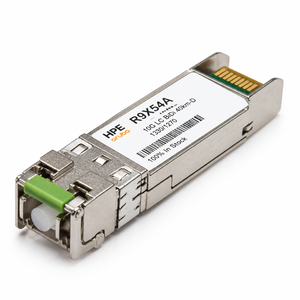 Module émetteur-récepteur optique R9X54A HPE Aruba 10GBASE-BX40-D BiDi SFP LC 1330/1270nm 40km SMF pour commutateurs Aruba, garantie 5 ans - Product Image 1