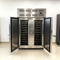100 kg zware industriële automatische snelvriezer, blastchiller, roestvrij staal, luchtgekoeld, snel IQF-vriesapparaat 28