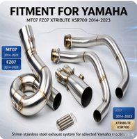 Système d'échappement complet de course modifié de qualité européenne pour moto V8, compatible JOG V8, DIO, BWS, ZX, DIO90, RR, DIO 26AA, ZX 26AA