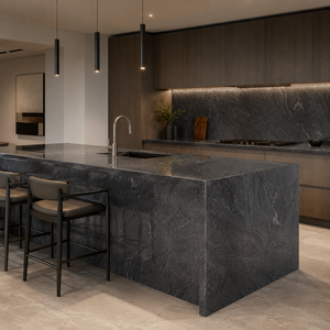 Dalles de granit poli UNION Jet Mist, design moderne, écologiques, pour extérieur - Product Image 6