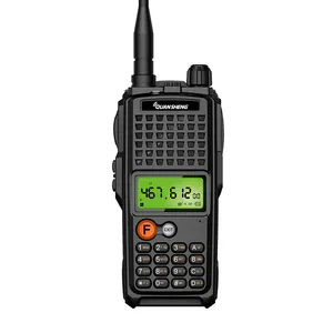 QUANSHENG Usine Vente Directe Portable Amateur Émetteur-Récepteur Radio Bidirectionnelle Talkie-Walkie TG-K10AT avec Multi-fonction