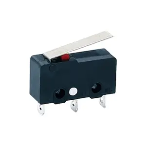 KW7-01-37 prezzo di fabbrica 5A 250V 3 pin base nera pulsante rosso microinterruttore elettrico di base