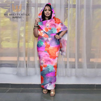 Robe Abaya pour femme, style ethnique, douce, en voile, motif à pois, numérique, hiver-été, logo, haute qualité, Dubaï, Somali, Dirac