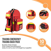 Mochila de rescate de terremoto Waterpoof, mochila de supervivencia de escalada, bolsa médica de gran capacidad, bolsa de botiquín de primeros auxilios para el hogar