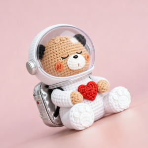Handmade Crochet gấu Nghề Nghiệp phong cách beerus IP loạt búp bê dễ thương tinh tế đồ chơi sang trọng cho những người đam mê/gia đình - Product Image 3