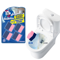 Nettoyant pour réservoir de toilettes sans frottement, comprimés nettoyants jetables pour cuvettes de toilettes