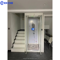 Ascenseur hydraulique pour maison à 4 étages, 320 kg, 0,2 m/s, alimentation 220 V, ascenseur hydraulique résidentiel, directement de l'usine