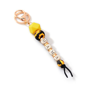 Nuevo Llavero de Silicona con Cuentas 2022, Llavero Personalizado con la Palabra <span class=keywords><strong>MAMA</strong></span>, Colgante para Bolso, Regalo para el Día de San Valentín y el Día de la Madre - Product Image 3