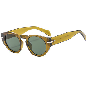 Gafas de Sol de Moda 2024 con Marco Redondo Grueso de PC, Lentes Acrílicas UV400, Marca de Lujo, para Conducir y Actividades al Aire Libre para Hombre - Product Image 4