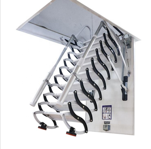 Escalera Eléctrica Plegable para Ático, Escalera Telescópica de Aluminio, Escalera Plegable para Ático, Color Personalizado, Servicio de Garantía - Product Image 6