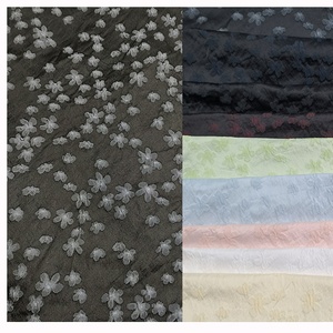 Tissu de robe de mariée pour filles NAIS, nouveau, personnalisé, 100% polyester - Noir/Gris/Bleu marine/Bordeaux/<span class=keywords><strong>Blanc</strong></span>/Bleu, jacquard tissé, brocart, <span class=keywords><strong>doux</strong></span>, moyen - Product Image 2