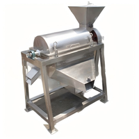 Machine à pulper les fruits et légumes en acier inoxydable, machine à pulper les tomates