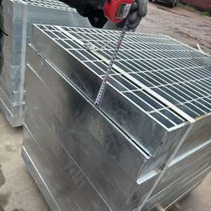 Grille en acier inoxydable robuste, enduite de poudre, anti-corrosion, résistante au feu et à l'eau, pour passerelle industrielle - Product Image 2