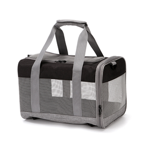 Sac de transport pliable et respirant <span class=keywords><strong>en</strong></span> maille pour animaux de compagnie, cage de voyage pour petits chiens et chats - Product Image 3