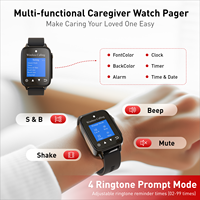 Système d'appel sans fil Daytech pour montre-bracelet, étanche, pour aidants, personnes âgées, hôpitaux, maisons de retraite, restaurants