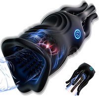 Appareil de massage pour l'entraînement de la sensibilité masculine, 10 fréquences de vibrations, 9 modes, contrôle par application, étanche au quotidien, recharge USB