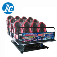 Camión de Cine Móvil JC JC17 para Interiores, con Silla de Realidad Virtual 7D/4D/5D/9D/12D, Eléctrico/Hidráulico, 3/6 DOF, con Movimiento Dinámico, Capacidad de 500 kg