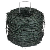 Fil barbelé galvanisé à chaud, grillage robuste, clôture anti-escalade et antirouille, adapté à la sécurité des fermes.