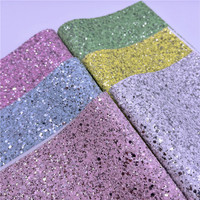 Chunky Glitter Vinyl mit Filz rücken für DIY Schuhe & Regenschirm Zubehör