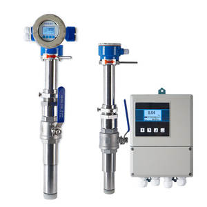 FME800 4-20maプラグイン挿入タイプ電磁流量計工業用下水液体ピッチ流量計 - Product Image 1