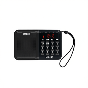 Radio FM numérique portable SUNING avec écran LED, haut-parleur intégré, batterie rechargeable, sortie 0-5W - Vente en gros - Product Image 3