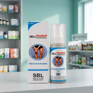 Spray à la Calendula SBL Biologique Homéopathique Antiseptique 50 ML Nourrissant pour les coupures, les plaies et les brûlures du corps - Product Image 2