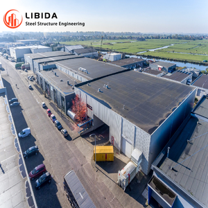 Almacén de Estructura de Acero de Bajo Costo y Ensamblaje Rápido para Almacenamiento Industrial de Lavadoras con Contenedores de Rejilla - Product Image 2