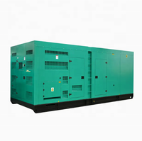 Genset Diesel Peredam Kebisingan 70-190KW Daya Cadangan Otomatis untuk Pusat Data