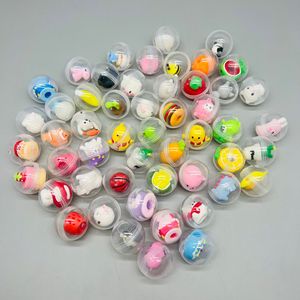 FONDOTIN Capsule per Macchine Distributrici 45mm in Plastica Trasparente, Palline Riempibili Rotonde Multiuso per Bomboniere e Decorazioni, Set da 40 Pezzi per Feste, Regali e attività
