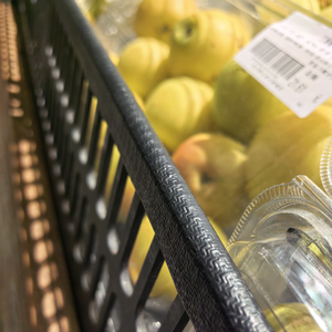Panier de fruits de supermarché pare-chocs salle blanche et utilisation en laboratoire faible odeur finition lisse non marquante bande d'étanchéité en forme de U - Product Image 5