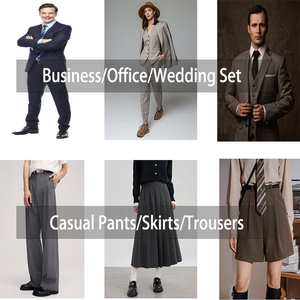 Bán Buôn Phổ Biến Mens Rắn Màu Twill Kết Cấu 400 gam/mét Poly Viscose Trang Phục Chính Thức Phù Hợp Với Vải Cho Phù Hợp Với/Đồng Phục - Product Image 5