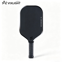 Raquette de pickleball en fibre de carbone T700 pressée à chaud, monobloc, avec noyau en mousse de 5e génération pour l'entraînement et la compétition