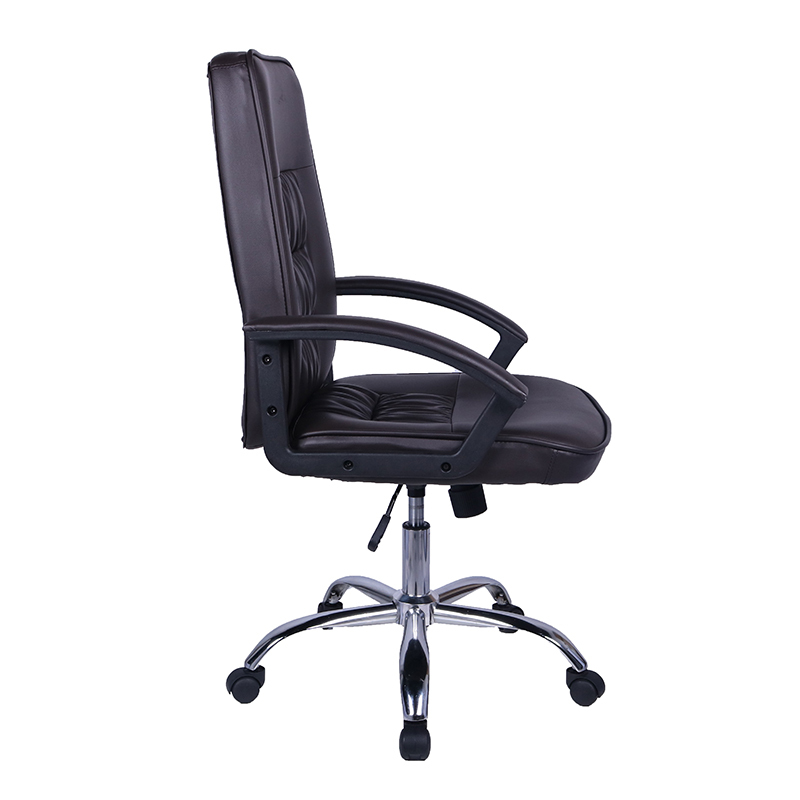 Professionnel Pivotant Inclinable Vrai Concept de Sièges En Cuir Exécutif Chaise de Bureau Marron Fauteuil