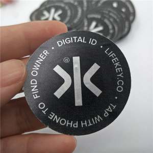 Autocollant de broderie NFC résistant à la chaleur lavable GSC 213 RFID pour vêtements, autocollant NFC pour lave-linge - Product Image 5