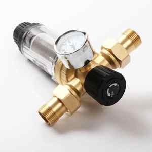 Purificateur d'eau central pour maison, 4 ou 6 ports, avec <span class=keywords><strong>compteur</strong></span>, filtre en cuivre frontal, <span class=keywords><strong>robinet</strong></span> de lavage en arrière, eau du <span class=keywords><strong>robinet</strong></span>, acier inoxydable, complet - Product Image 6