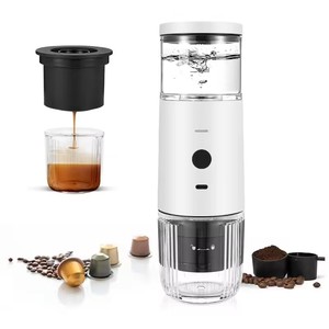Tout nouveau design extérieur portable cafetière expresso machine à dosettes machine à café en poudre <span class=keywords><strong>ou</strong></span> <span class=keywords><strong>capsule</strong></span> rechargeable par USB en déplacement - Product Image 3