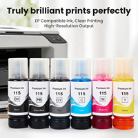 Encre de recharge en vrac compatible Premium 115 couleurs 114 013 014 Tinta pour imprimantes Epson L8160 L8180 L8168 L8188 ET-8500 ET-8550