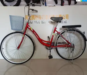 中国工場生産カスタマイズされた人気デザイン都市自転車26インチシングルスピード自転車大人女性用