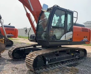 Excavadora de cadenas Hitachi ZX210 original de Japón, sistema hidráulico de alta eficiencia, adecuada para construcción, construcción de carreteras y movimiento de tierras. - Product Image 4